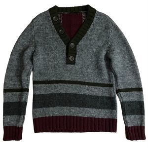 Bray Steve Alan Grandpa Sweater Size S Grey Italy Vtg Einstein Progetti Prodotti